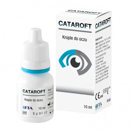  Cataroft krople do oczu 10 ml 