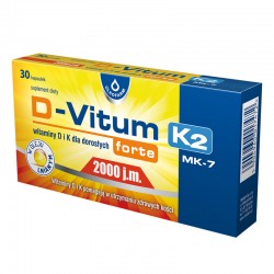 D - Vitum forte 2000 j.m. K2 30 kapsułek