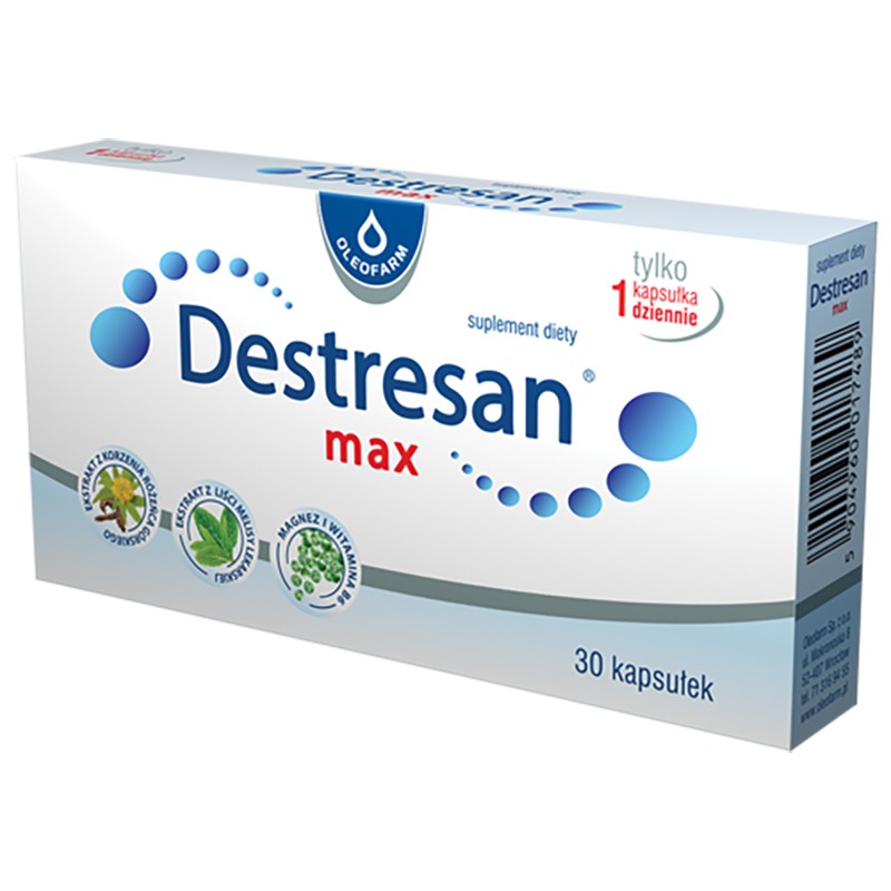 Destresan max, 30 kapsułek 