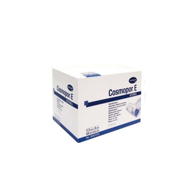 Cosmopore E 7,2 cm x 5 cm plastry 50 sztuk 
