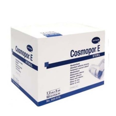  Cosmopore E 7,2 cm x 5 cm plastry 50 sztuk 