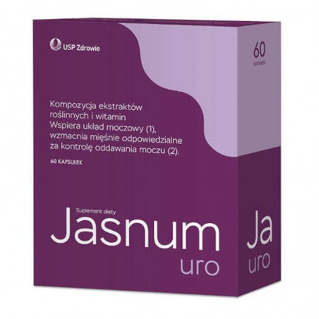  jasnum uro 60 kapsułek 