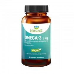 Naturell Omega 3 z alg 90 kapsułek