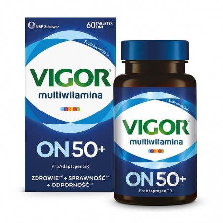 Vigor Multiwitamina On 50+ 60 tabletek