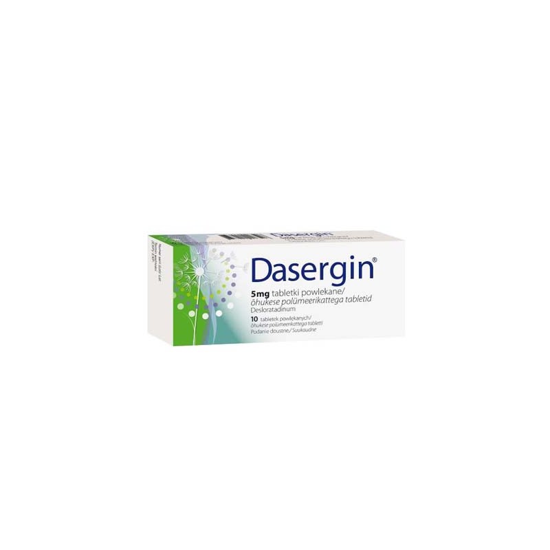 Dasergin 5mg, 10 tabletek 