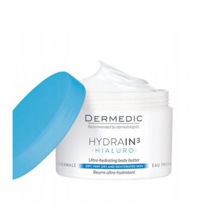 DERMEDIC HYDRAIN 3 HIALURO Masło ultranawadniające 30 ml