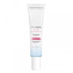 Dermedic Redness Calm, bogaty krem UV+ IR na dzień, skóra naczyniowa z tendecją do nadreaktywności, 40 ml