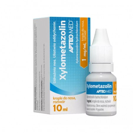  krople do nosa Xylometazolin 0,1% 