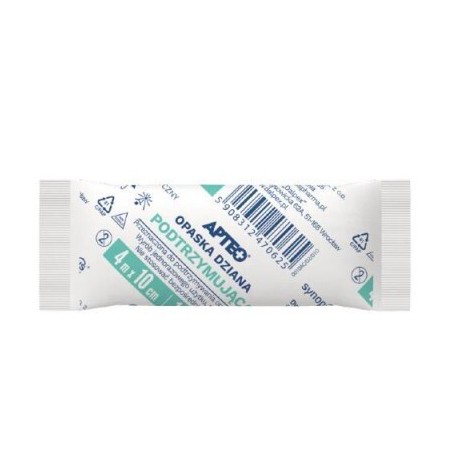  Apteo Care Opaska dziana podtrzymująca, 10 cm x 4 m 