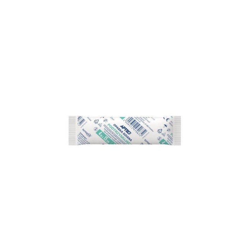 Apteo Care Opaska dziana podtrzymująca, 15 cm x 4 m 