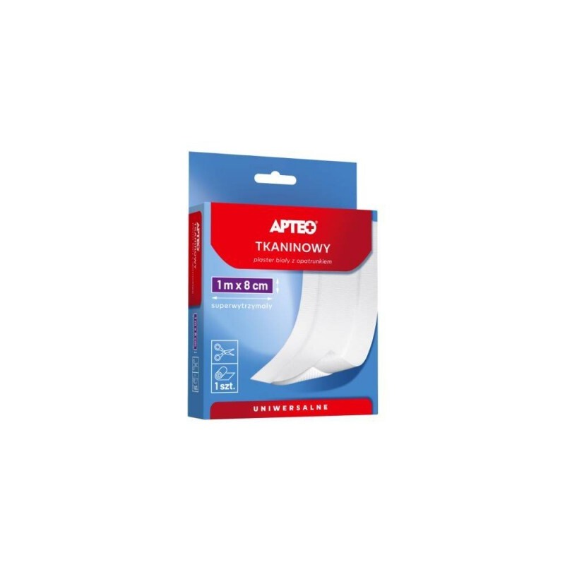 Apteo Care plastry z opatrunkiem do cięcia, 8 cm szerokości 1 metr 