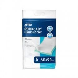 Apteo Care Podkłady higieniczne 60 x 90 cm, 5 sztuk