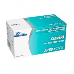 Gaziki do dezynfekcji Apteo, 10 sztuk