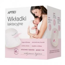 Apteo Care Wkładki laktacyjne 60 sztuk