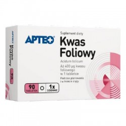 Apteo Kwas foliowy 90 tabletek