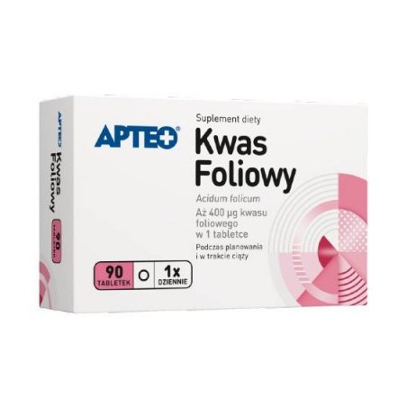  Apteo Kwas foliowy 90 tabletek 