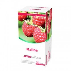 Apteo Natura Malina zioła do zaparzania 20 saszetek