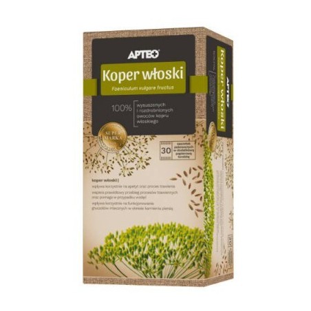 Apteo Natura Koper włoski 30 saszetek
