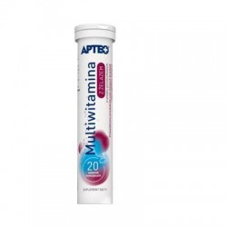 Apteo Multiwitamina z magnezem 20 tabletek musujących