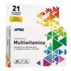 Apteo Multiwitamina 60 tabletek powlekanych