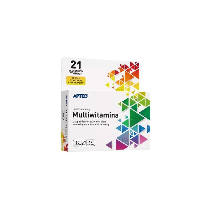 Apteo Multiwitamina 60 tabletek powlekanych 