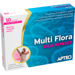 Apteo Multi Flora dla kobiet 10 kapsułek