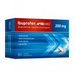 Apteo Med Ibuprofen 200 mg, 60 tabletek