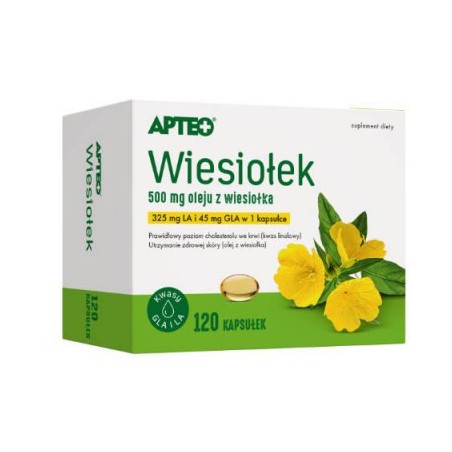  Apteo Wiesiołek 120 kapsułek 
