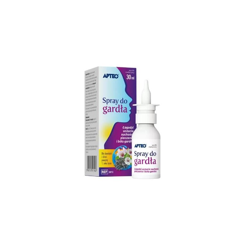Apteo Spray do gardła 30 ml 