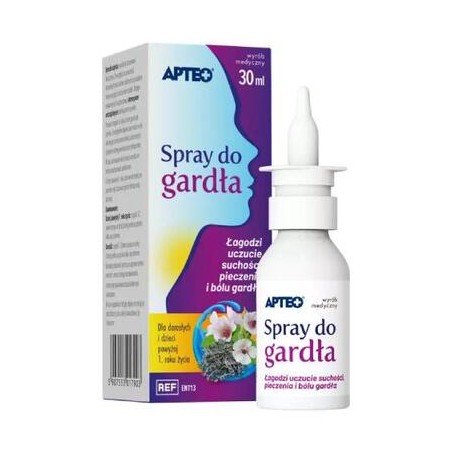  Apteo Spray do gardła 30 ml 