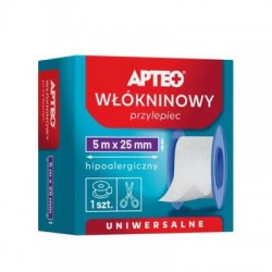 Apteo Przylepiec włókninowy 5m x 25mm, 1 sztuka