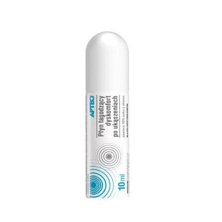 Apteo Płyn łagodzący dyskomfort po ukąszeniach roll-on, 10ml