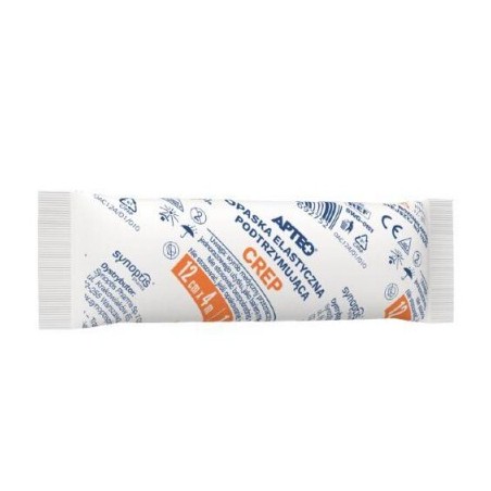 Apteo Opaska podtrzymująca crep 12 cm x 4 m, 1 sztuka