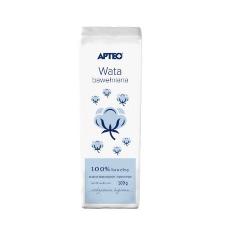 Apteo Wata bawełniana 100 g