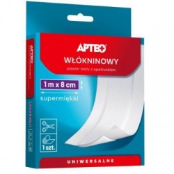 Apteo Plaster włókninowy 1 m x 8 cm
