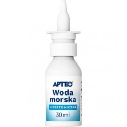 Apteo Woda morska hipertoniczna, spray do nosa 30 ml