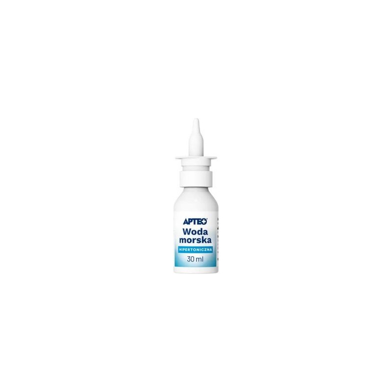 Apteo Woda morska hipertoniczna, spray do nosa 30 ml 