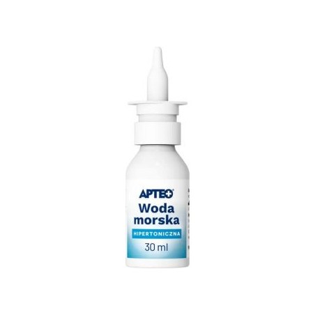  Apteo Woda morska hipertoniczna, spray do nosa 30 ml 