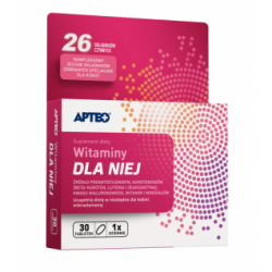 Apteo Witaminy dla niej 30 tabletek