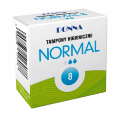 DONNA Tampony higieniczne normal 8 sztuk