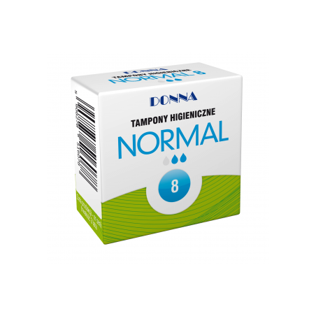  DONNA Tampony higieniczne normal 8 sztuk 