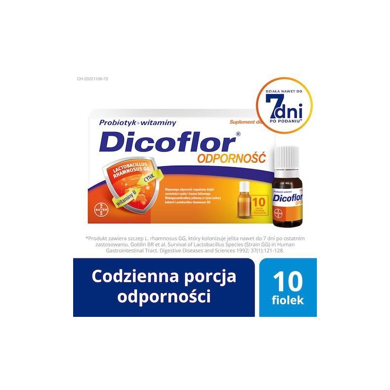 Dicoflor Odporność, 10 fiolek 