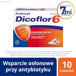 Dicoflor 6, 10 kapsułek