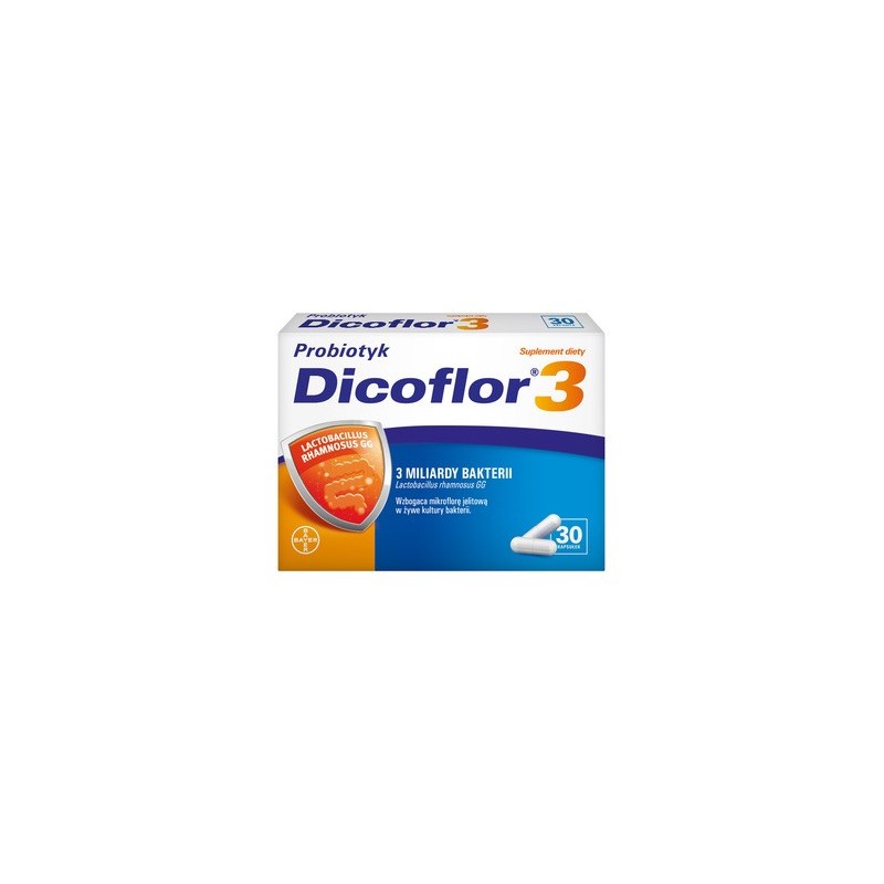 Dicoflor 3, 30 kapsułek 