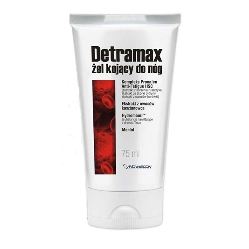 Detramax żel kojący do nóg, 100 ml 