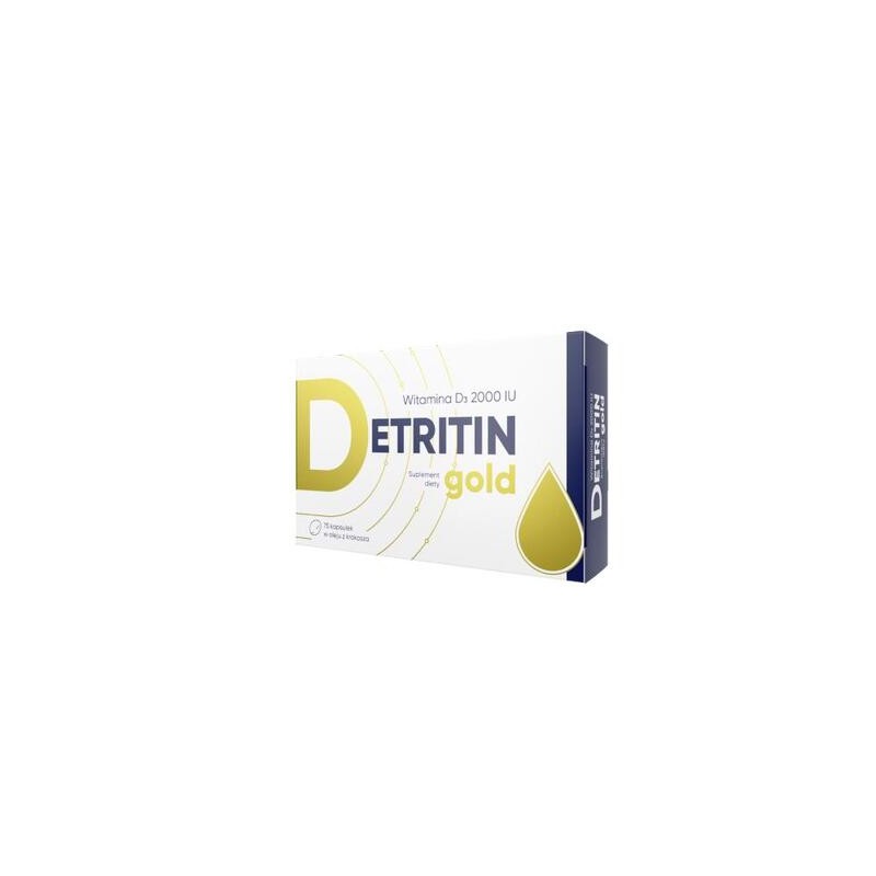 Detritin Gold 75 kapsułek 