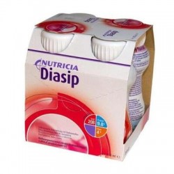 Diasip o smaku truskawkowym 4x200 ml
