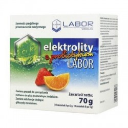 Elektrolity LABOR z probiotykiem, 20 saszetek