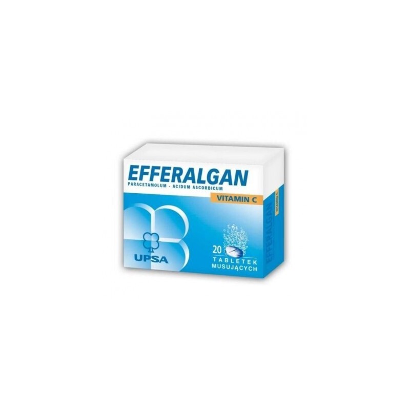 Efferalgan vitamin C, 20 tabletek musujących 