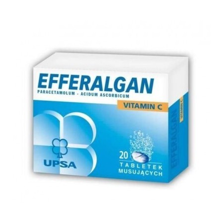  Efferalgan vitamin C, 20 tabletek musujących 